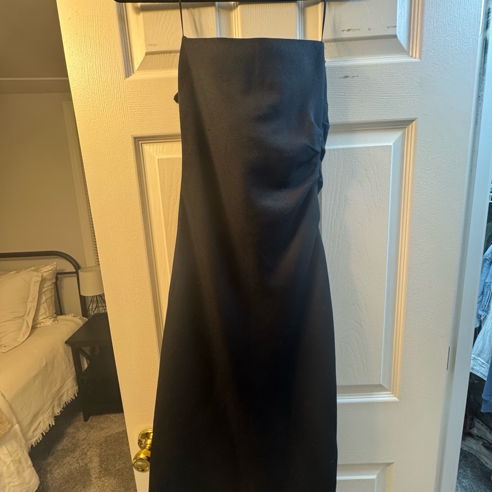 Narciso Rodriguez Classic Black Strapless Dress